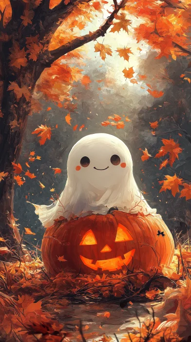 Cozy Autumn Ghost