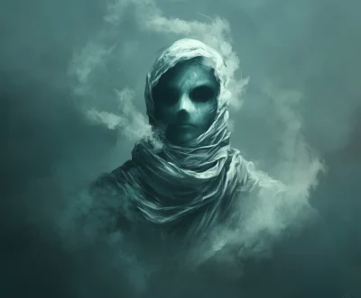 Faceless God in Fantasy Art