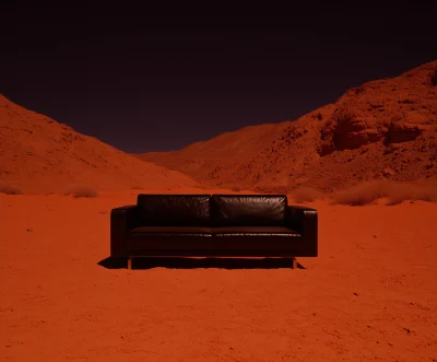 Futuristic Desert Couch