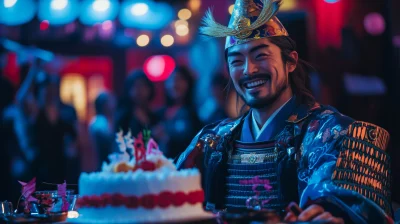 Birthday Celebration of a Samurai