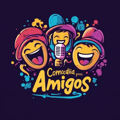 Vibrant Comedy Logo