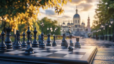 Chess at the Castle