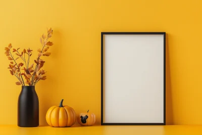 Halloween Frame Mockup