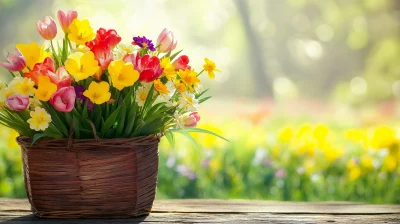 Colorful Spring Flowers