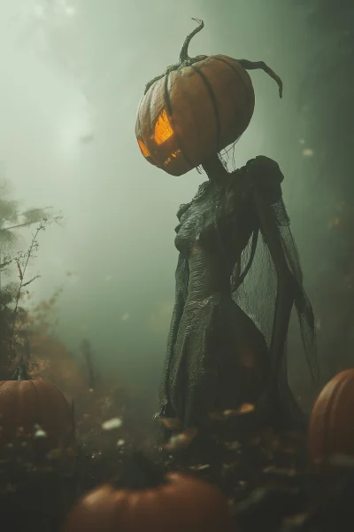 Otherworldly Pumpkin Creature