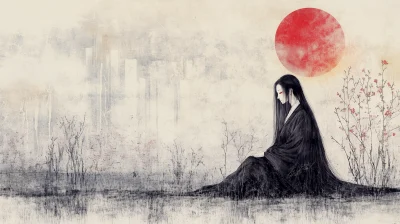 Contemplative Geisha