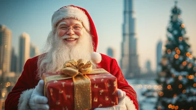 Santa in Dubai