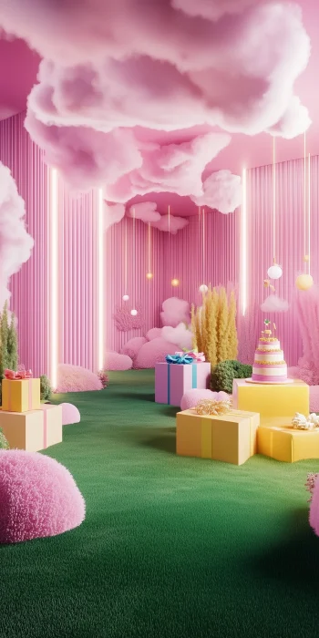 Dreamy Pink Room