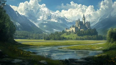 Medieval Fantasy Scene