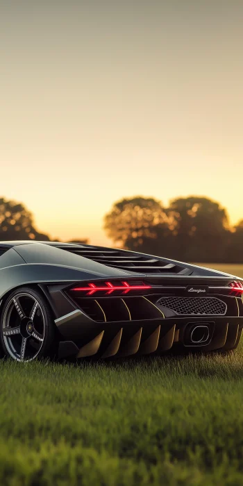 Lamborghini Centenario in Sunset