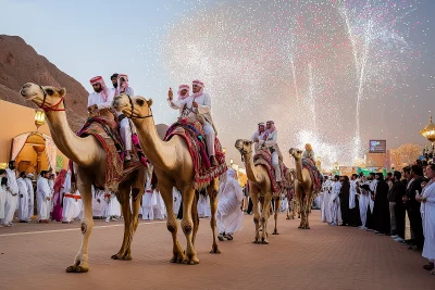 Festive Camel Parade