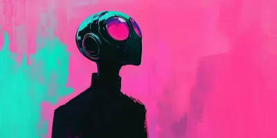 Futuristic Alien Minimalism