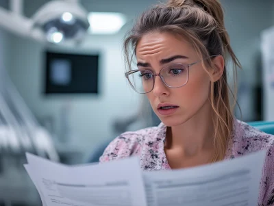 Worried Dentist Employee