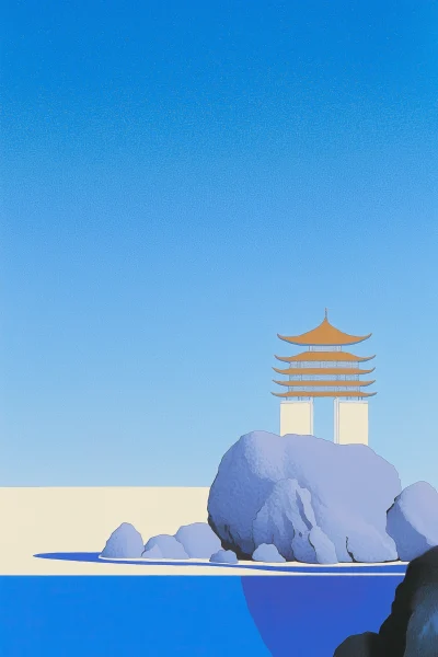 Minimalist Chinese Painting