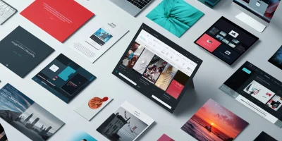 Web Design Mockups Collection