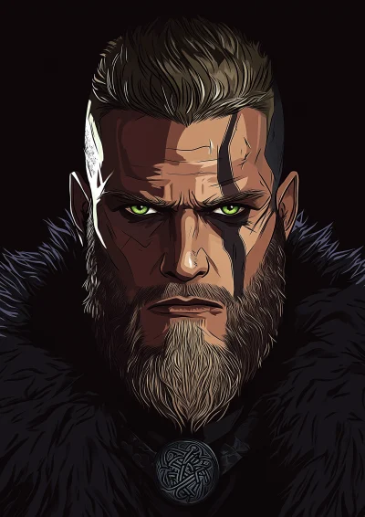 Angry Boss Ragnar Artwork