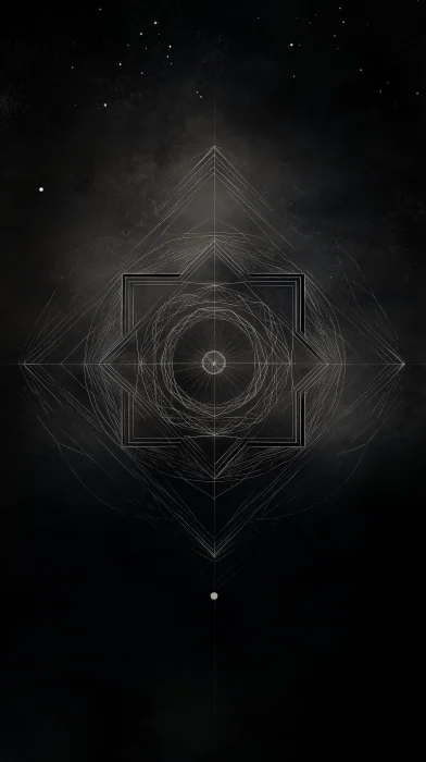 Subtle Sacred Geometry Background