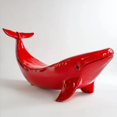 Whale Shape Bench