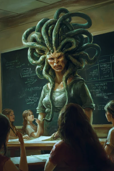 Medusa in Classroom