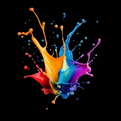 Isolated Paint Splash