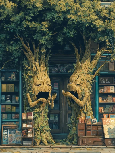 Sentient Trees at the Bookstore