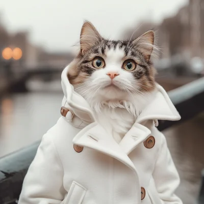 Trendy Cat in Amsterdam