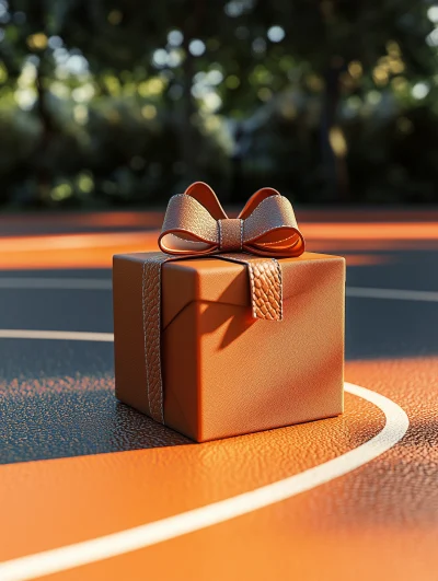 Basketball Court Gift Box