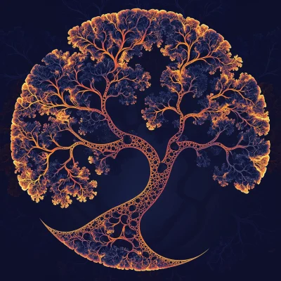 Fractal Tree Icon