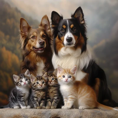 Mountain Family Portrait