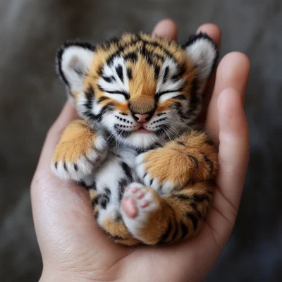 Cute Tiger Cub