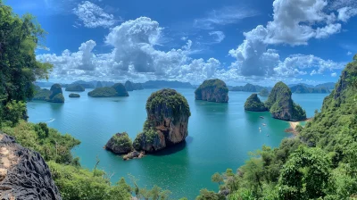 Panoramic View of James Bond Island