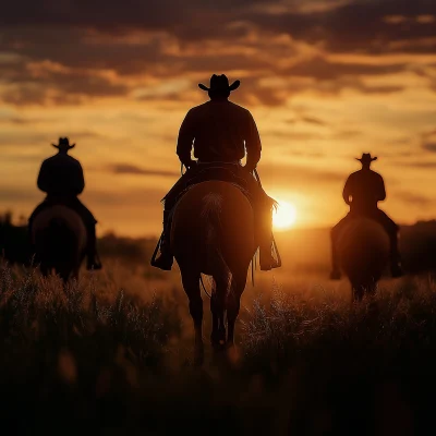 Cowboys Silhouette