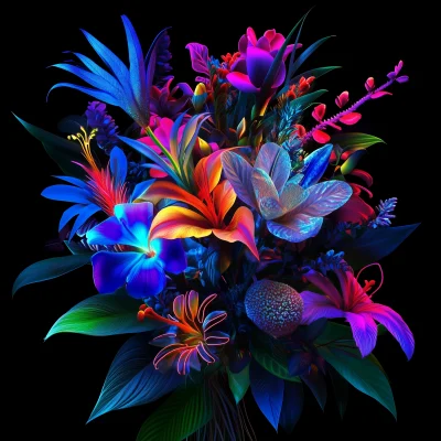 Surreal Jungle Bouquet