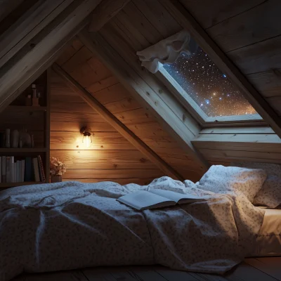 Cozy Attic Bedroom