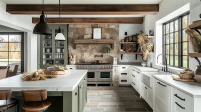 Rustic Fall Kitchen