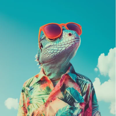 Retro Lizard Vibes