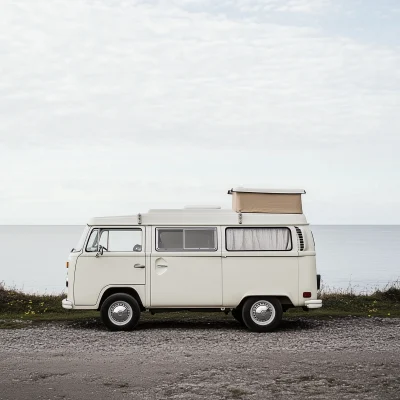 White Campervan