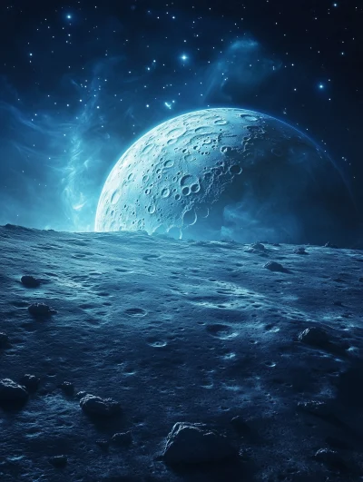 Cosmic Moon Landscape