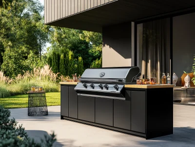 Outdoor Industrial Kitchen