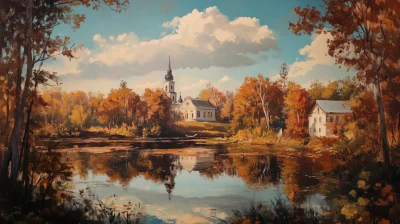 Autumn in 17th Century Russia