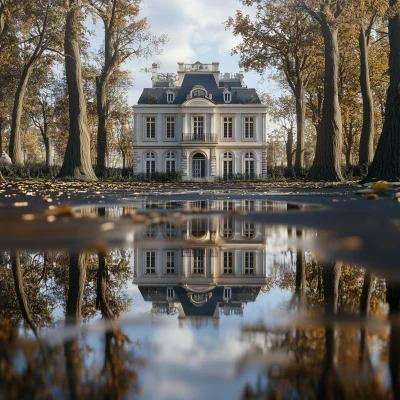 Reflected Villa in France