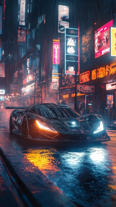 Futuristic Supercar