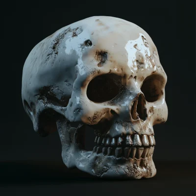 Hyper Realistic Skull