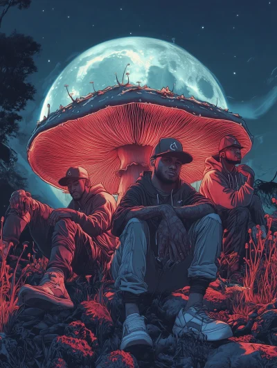 Rappers on Magic Mushrooms