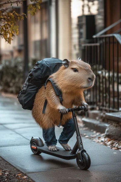 Capybara Commute