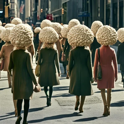 Surreal Cauliflower Heads