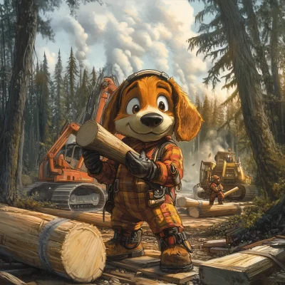 Lumberjack Beagle