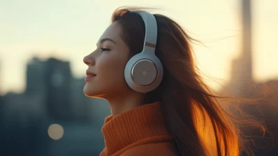 Luxury Headphones Model