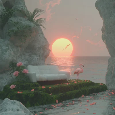 Surreal Beach Fantasy