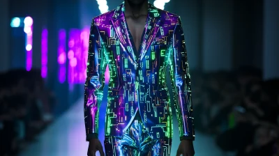 Glowing Circuit Board Suit